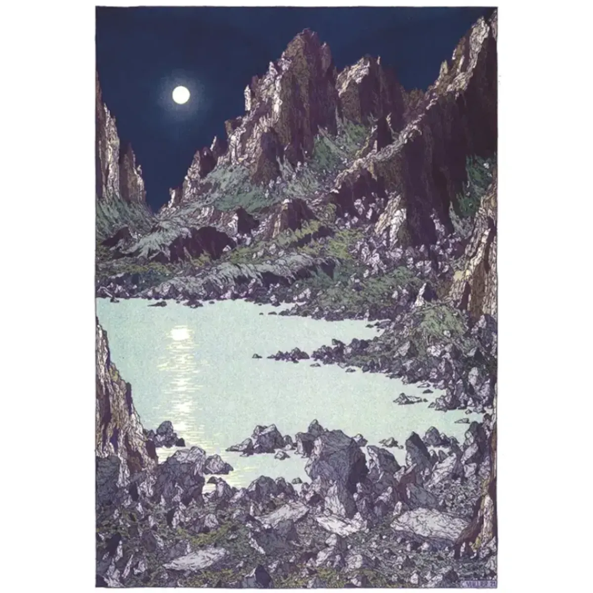 Kiblind Affiche A3 Clement Vuillier - Bivouac > Affiches & Tableaux