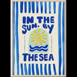 Sélectionné par Fleux Affiche A3 In the Sun By the Sea Stripes > Affiches & Tableaux