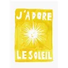 Nephthys Illustrated Affiche A3 J'adore Le Soleil - Original > Fabriqué En Europe|Affiches & Tableaux