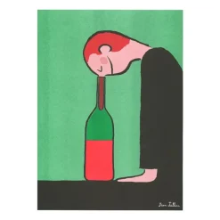 Kiblind Affiche A3 Jean Jullien - Bouteille > Affiches & Tableaux