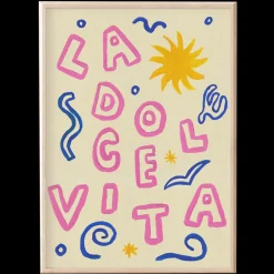PSTR Studio Affiche A3 La Dolce Vita > Affiches & Tableaux