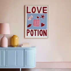 Nephthys Illustrated Affiche A3 Love Potion > Fabriqué En Europe|Affiches & Tableaux