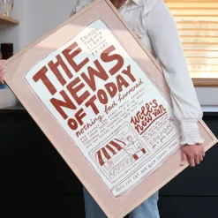 PSTR Studio Affiche Anouk The News of Today > Affiches & Tableaux