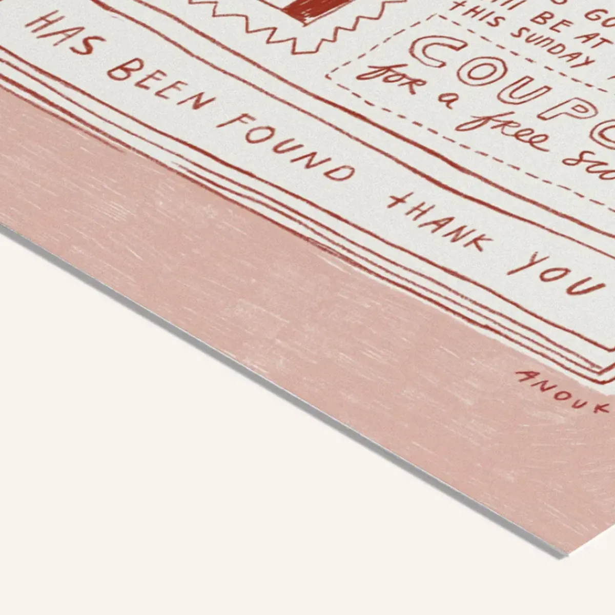 PSTR Studio Affiche Anouk The News of Today > Affiches & Tableaux
