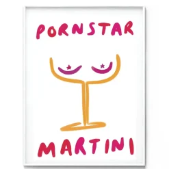 Nephthys Illustrated Affiche A3 Pornstar Martini > Fabriqué En Europe|Affiches & Tableaux