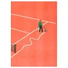 Kiblind Affiche A3 Simon Bailly - Roland-Garros > Affiches & Tableaux