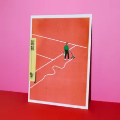 Kiblind Affiche A3 Simon Bailly - Roland-Garros > Affiches & Tableaux