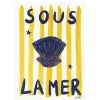 Nephthys Illustrated Affiche A3 Sous La Mer > Fabriqué En Europe|Affiches & Tableaux