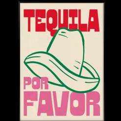 Sélectionné par Fleux Affiche A3 Tequila > Affiches & Tableaux
