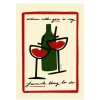 Nephthys Illustrated Affiche A3 Wine With You With Border > Fabriqué En Europe|Affiches & Tableaux