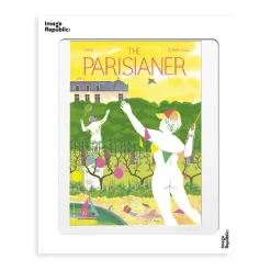 Image Republic Affiche Badminton - The Parisianer N°103 - Pollet > Affiches & Tableaux