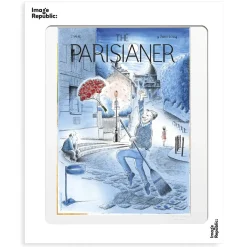 Image Republic Affiche Basketball - The Parisianer N°108 - Phoque > Affiches & Tableaux