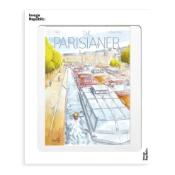 Image Republic Affiche Canöe Kayak- The Parisianer N°107 - Couty > Affiches & Tableaux