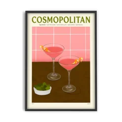 PSTR Studio Affiche Cocktail - Elin PK - Cosmopolitan > Affiches & Tableaux