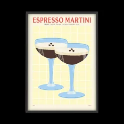 PSTR Studio Affiche Cocktail - Elin PK - Espresso Martini > Affiches & Tableaux