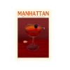 PSTR Studio Affiche Cocktail - Elin Pk - Manhattan > Affiches & Tableaux