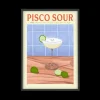 PSTR Studio Affiche Cocktail - Elin PK - Pisco Sour > Affiches & Tableaux