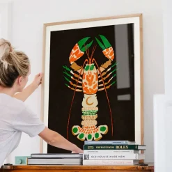 PSTR Studio Affiche Eged Magic Lobster - 30 x 40 cm > Affiches & Tableaux