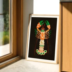 PSTR Studio Affiche Eged Magic Lobster - 30 x 40 cm > Affiches & Tableaux