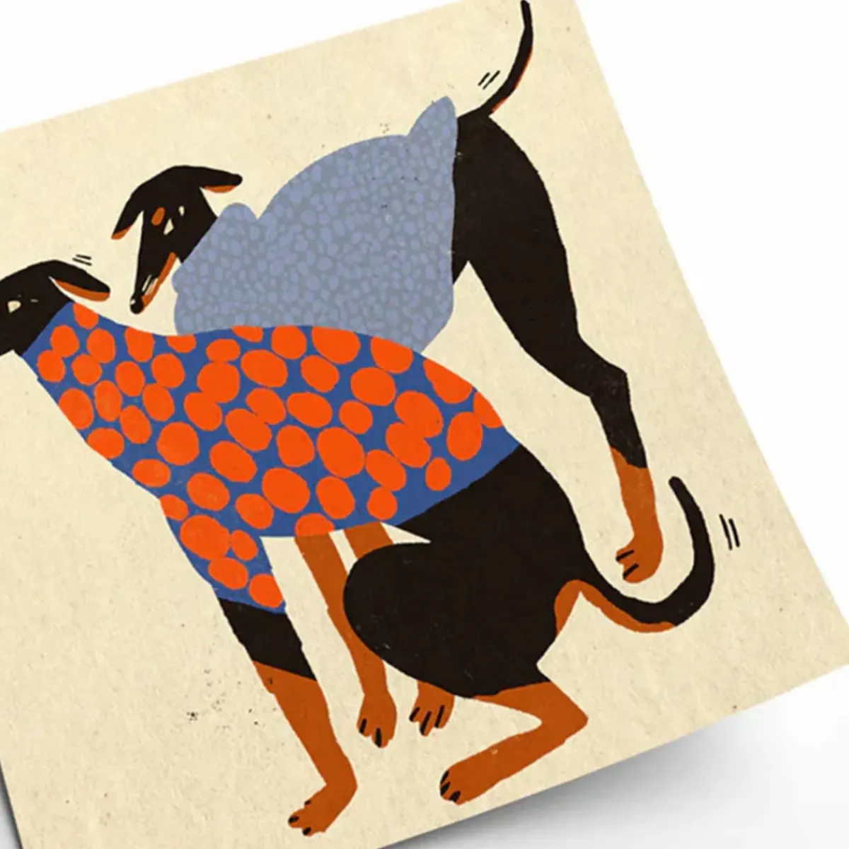 PSTR Studio Affiche Enikő Eged - Autumn Doggos - 50 x 50 cm > Affiches & Tableaux