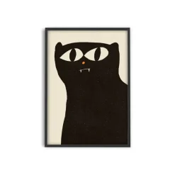 PSTR Studio Affiche Enikő Eged - Black Cat > Affiches & Tableaux