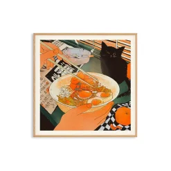PSTR Studio Affiche Enikő Eged - Bodega Cat Kimchi > Affiches & Tableaux