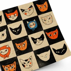 PSTR Studio Affiche Enikő Eged - Cat Bingo - 50 x 50 cm > Affiches & Tableaux