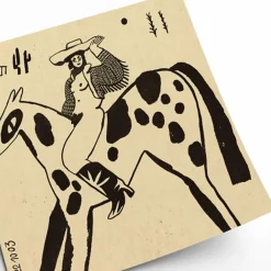 PSTR Studio Affiche Enikő Eged - Cowgirl - 50 x 50 cm > Affiches & Tableaux
