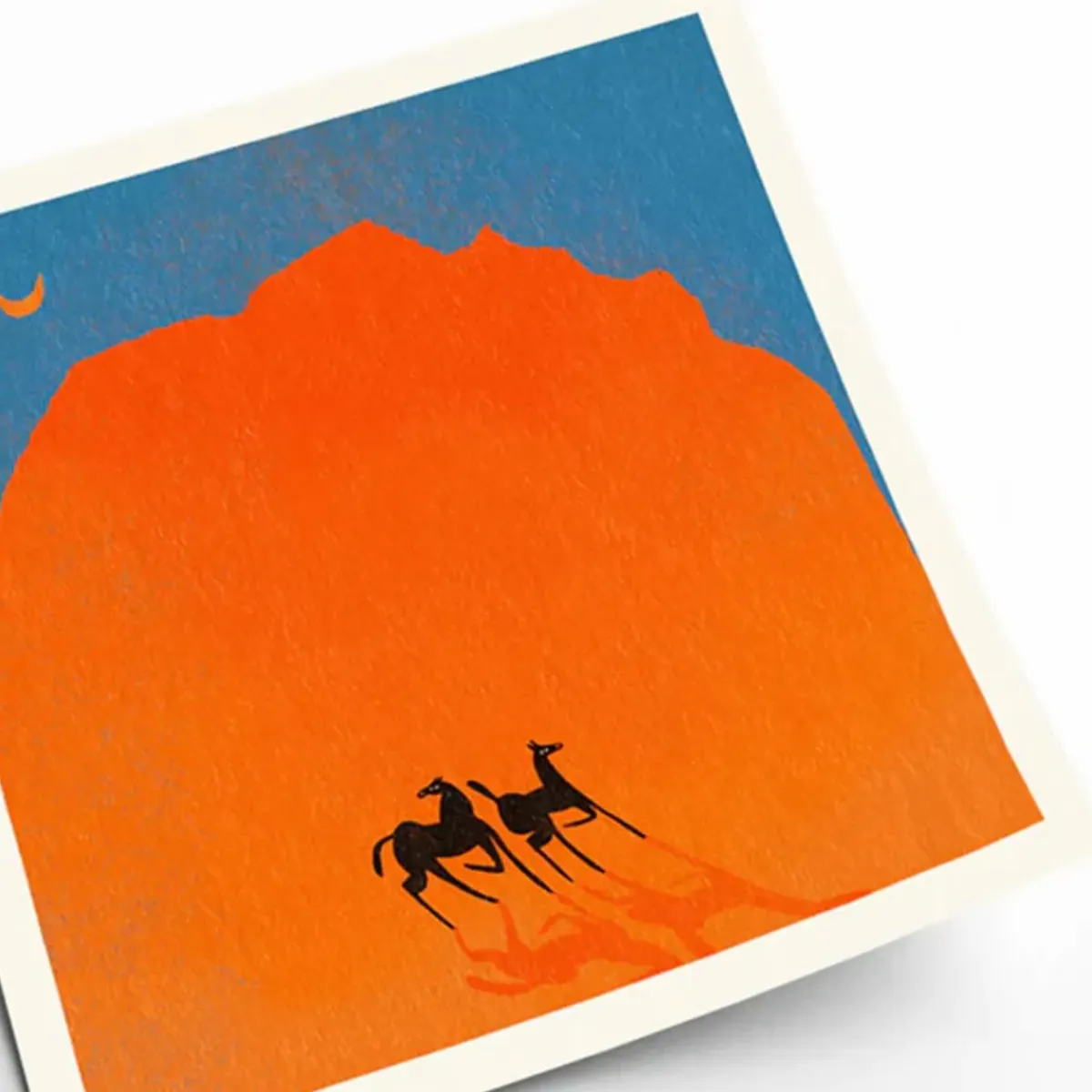 PSTR Studio Affiche Enikő Eged - Horses of Wadi Rum - 50 x 50 cm > Affiches & Tableaux