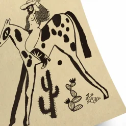 PSTR Studio Affiche Enikő Eged - I Prefer Cowgirls > Affiches & Tableaux