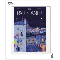 Image Republic Affiche Escalade - The Parisianer N°82 - Piketty > Affiches & Tableaux