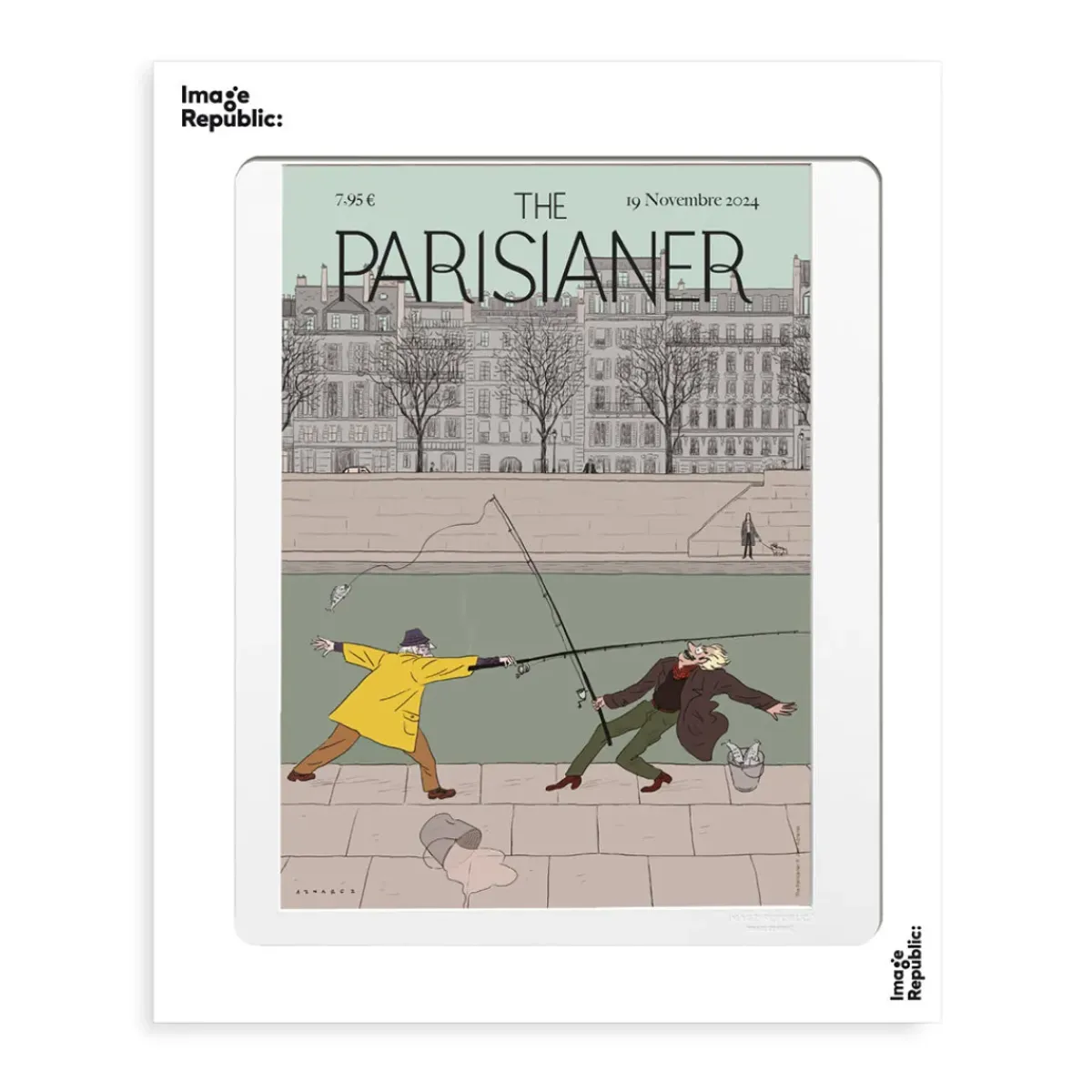 Image Republic Affiche Escrime - The Parisianer N°94 - Aznarez > Affiches & Tableaux