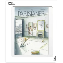 Image Republic Affiche Football - The Parisianer N°90 - Sandoval > Affiches & Tableaux