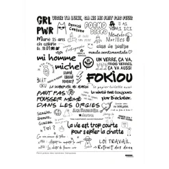Sélectionné par Fleux Affiche Graffitis de Toilettes > Affiches & Tableaux