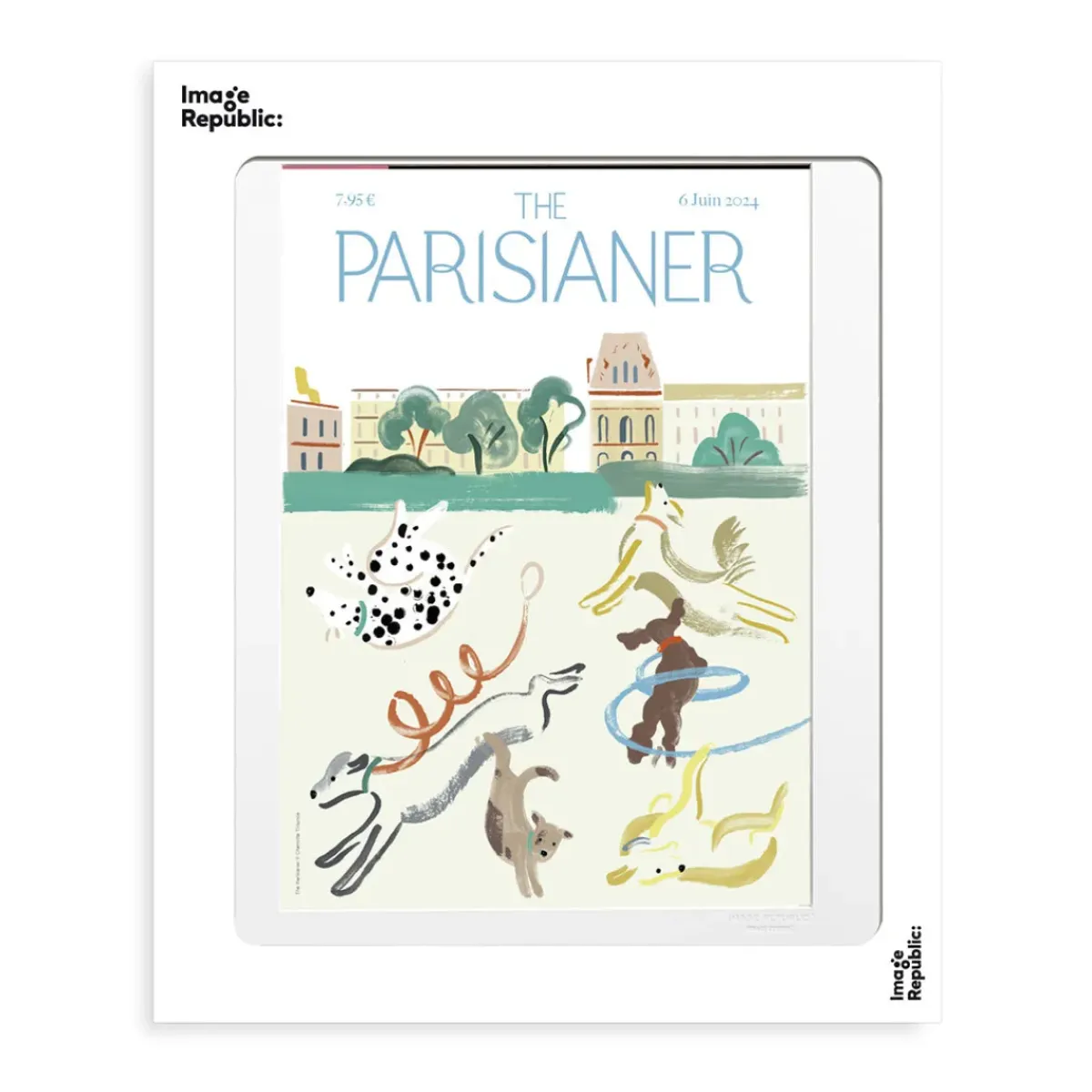 Image Republic Affiche Gymnastique Artistique - The Parisianer N°86 - Trounche > Affiches & Tableaux