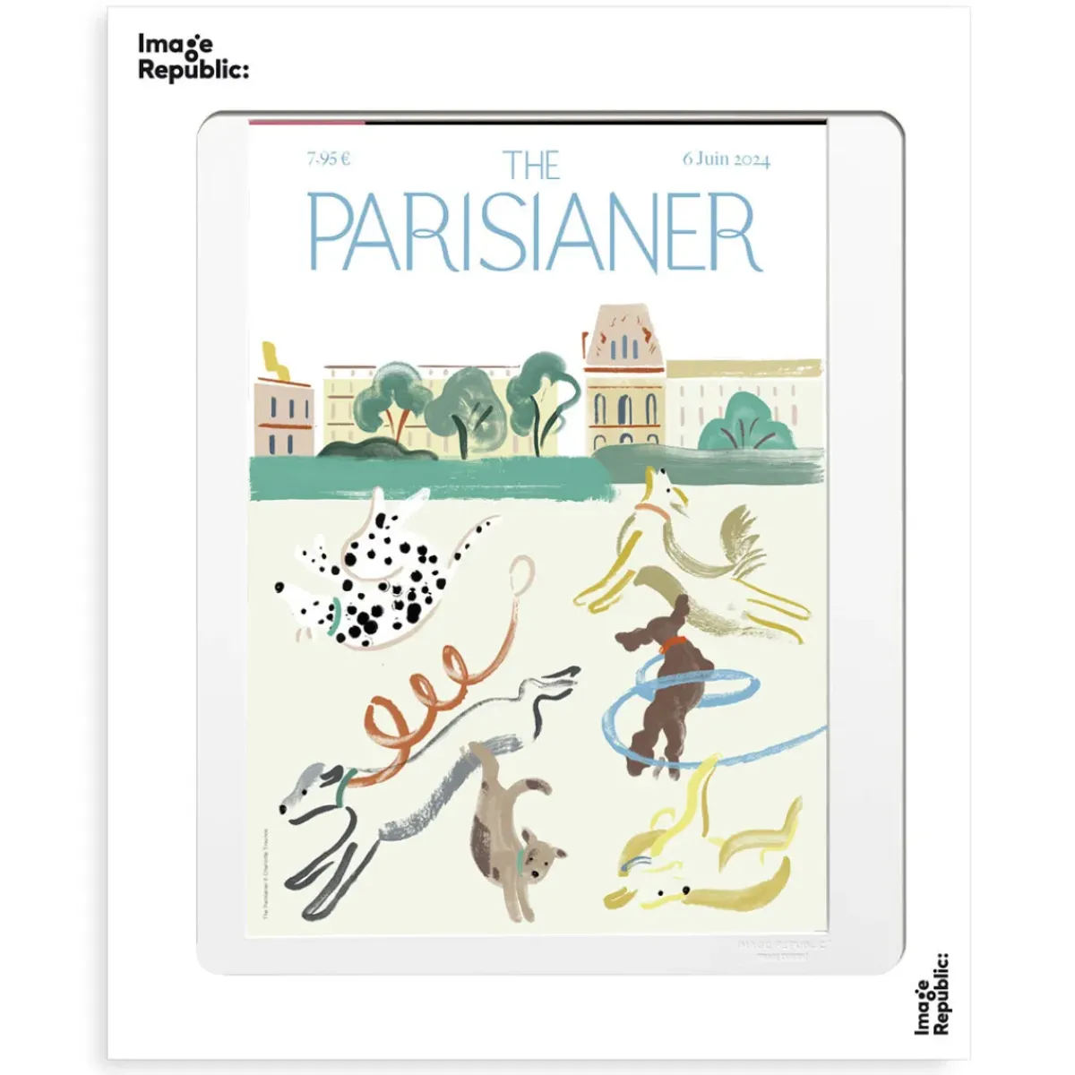 Image Republic Affiche Gymnastique Artistique - The Parisianer N°86 - Trounche > Affiches & Tableaux
