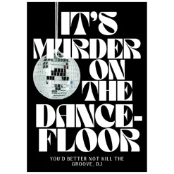 Sélectionné par Fleux Affiche It's Murder on the Dancefloor - A3 > Affiches & Tableaux