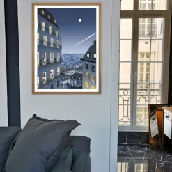 Image Republic Affiche Jason Brooks Montmartre View > Affiches & Tableaux