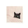 PSTR Studio Affiche Kosicka Black cat - 50 x 50 cm > Affiches & Tableaux