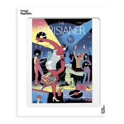 Image Republic Affiche Lancer du Disque - The Parisianer N°85 - Bergier > Affiches & Tableaux