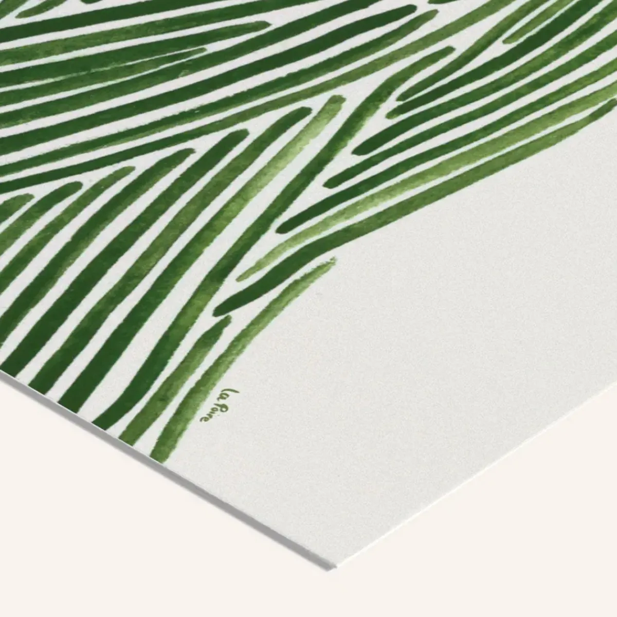 PSTR Studio Affiche La Poire Green Coat > Affiches & Tableaux