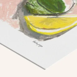 PSTR Studio Affiche Laura Oyster Lunch > Affiches & Tableaux