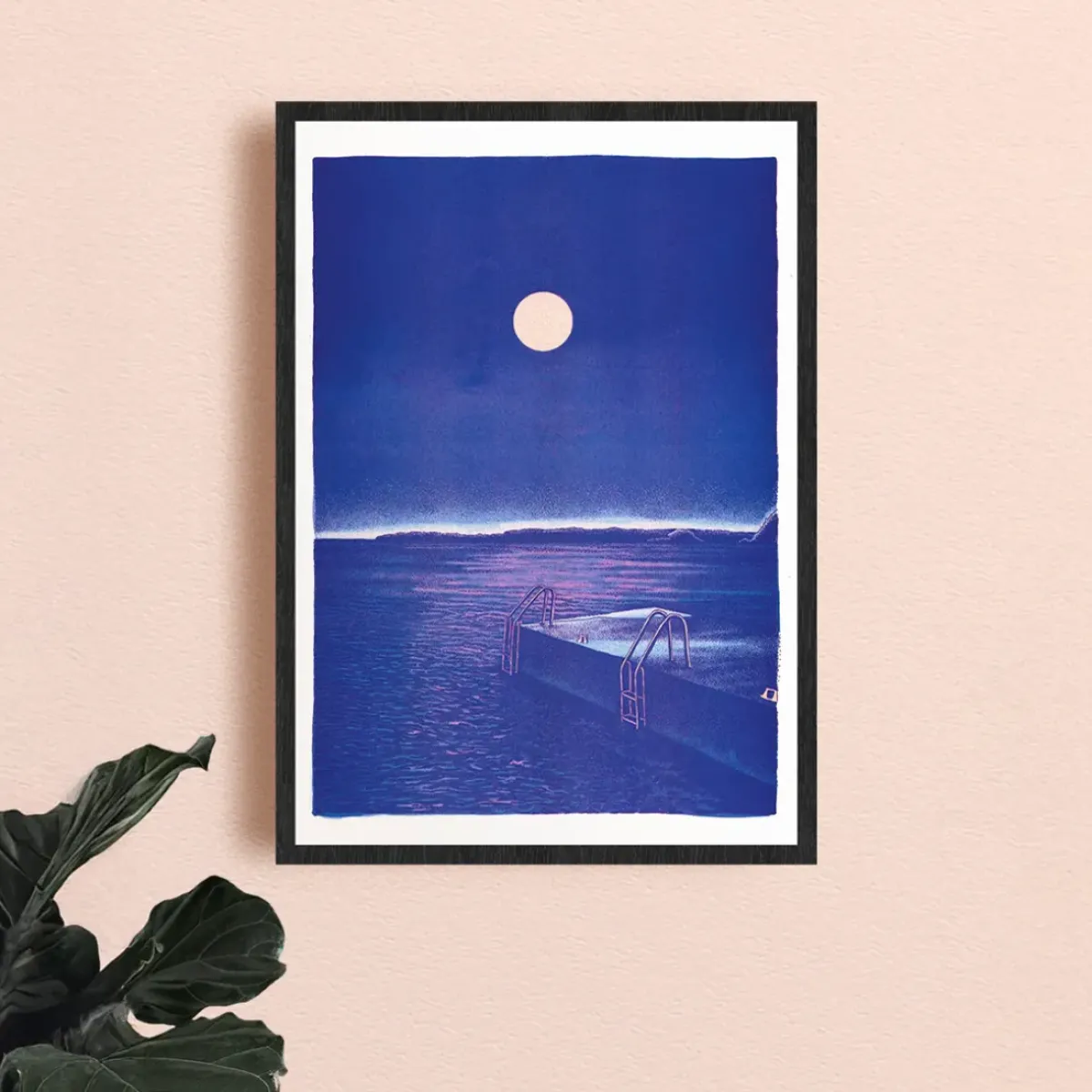 Kiblind Affiche Le bain de minuit - Manon Diemer > Affiches & Tableaux