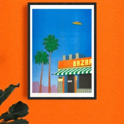 Kiblind Affiche L'espagne à 15h - Bailly > Affiches & Tableaux