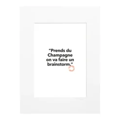 Image Republic Affiche Loic Prigent 70 Brainstorm - 30 x 40 cm > Fabriqué En France|Affiches & Tableaux