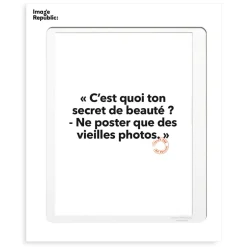 Image Republic Affiche Loic Prigent C'Est Quoi Ton - 30 x 40 cm > Fabriqué En France|Décorations Murales