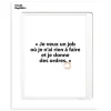 Image Republic Affiche Loic Prigent Je Veux Un Job - 30 x 40 cm > Fabriqué En France|Décorations Murales