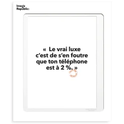 Image Republic Affiche Loic Prigent Le Vrai Luxe - 56 x 76 cm > Fabriqué En France|Décorations Murales