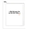 Image Republic Affiche Loic Prigent Me Fais Pas Rire - 30 x 40 cm > Fabriqué En France|Décorations Murales