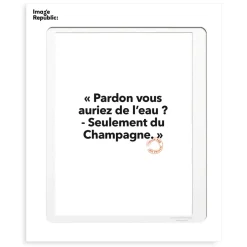 Image Republic Affiche Loic Prigent Pardon Vous Auriez - 30 x 40 cm > Fabriqué En France|Décorations Murales